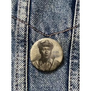 John Wayne Pinback Vintage Button Badge Old Hollywood Movies Westerns Pin #299